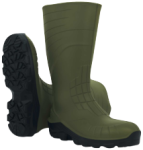 Aerobuild Green Wellington PU Boot