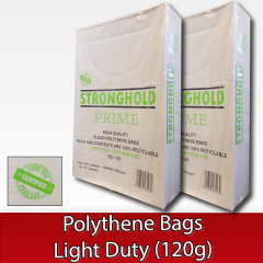 Light - Medium Duty Polythene Bags (120G)