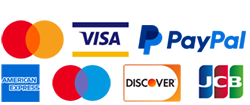 We accept all major credit cards